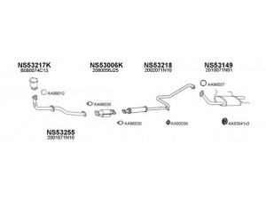 VENEPORTE 530175 išmetimo sistema 
 Išmetimo sistema -> Išmetimo sistema, visa