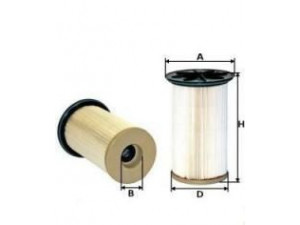 UNIFLUX FILTERS XN215 kuro filtras