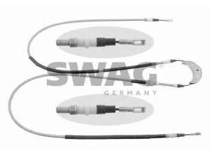 SWAG 50 90 6263 trosas, stovėjimo stabdys 
 Stabdžių sistema -> Valdymo svirtys/trosai
6 676 123, 91AB2A603BH
