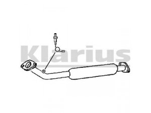 KLARIUS 220909 vidurinis duslintuvas 
 Išmetimo sistema -> Duslintuvas
1740187415