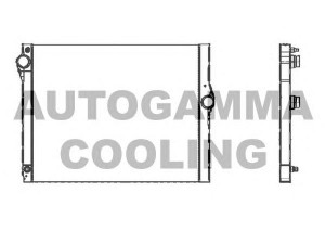 AUTOGAMMA 105312 radiatorius, variklio aušinimas 
 Aušinimo sistema -> Radiatorius/alyvos aušintuvas -> Radiatorius/dalys
17117570093, 17117570094
