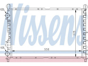NISSENS 60035 radiatorius, variklio aušinimas 
 Aušinimo sistema -> Radiatorius/alyvos aušintuvas -> Radiatorius/dalys
46536388, 46556323, 60610873, 60623447