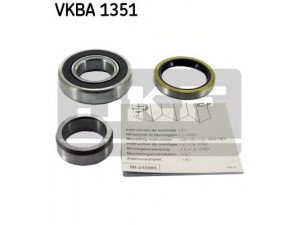 SKF VKBA 1351 rato guolio komplektas 
 Ašies montavimas/vairavimo mechanizmas/ratai -> Rato stebulė/montavimas -> Rato guolis
4135-26-151