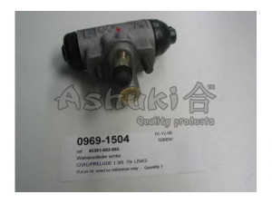 ASHUKI 0969-1504 rato stabdžių cilindras 
 Stabdžių sistema -> Ratų cilindrai
2551/ABS, 43301-692-003, 43301-692-013