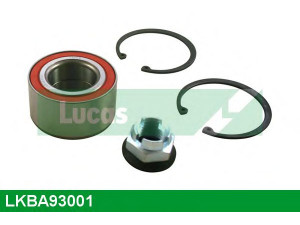 LUCAS ENGINE DRIVE LKBA93001 rato guolio komplektas 
 Ašies montavimas/vairavimo mechanizmas/ratai -> Rato stebulė/montavimas -> Rato guolis