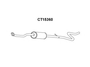 VENEPORTE CT15360 priekinis duslintuvas