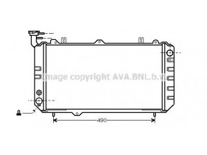 AVA QUALITY COOLING DN2020 radiatorius, variklio aušinimas 
 Aušinimo sistema -> Radiatorius/alyvos aušintuvas -> Radiatorius/dalys
2140011M10, 2140034A70, 2141034A70