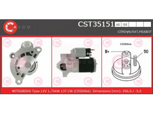 CASCO CST35151GS starteris 
 Elektros įranga -> Starterio sistema -> Starteris
M000T20871, M000T20871AM, M000T20871ZE
