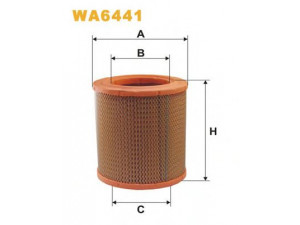 WIX FILTERS WA6441 oro filtras 
 Filtrai -> Oro filtras
373, 1444A1, 1444EY, 1444WZ, 1902457