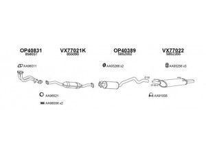 VENEPORTE 770113 išmetimo sistema 
 Išmetimo sistema -> Išmetimo sistema, visa