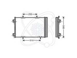 ELECTRO AUTO 30C0065 kondensatorius, oro kondicionierius 
 Oro kondicionavimas -> Kondensatorius
6455EK, 6455HF, 6455HG, 9650894080