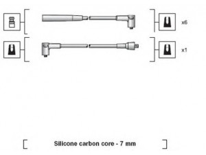 MAGNETI MARELLI 941318111061 uždegimo laido komplektas 
 Kibirkšties / kaitinamasis uždegimas -> Uždegimo laidai/jungtys
