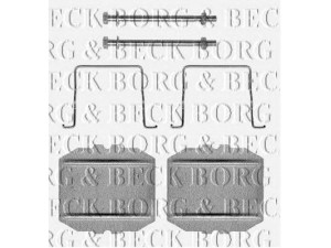 BORG & BECK BBK1102 priedų komplektas, diskinių stabdžių trinkelės 
 Stabdžių sistema -> Diskinis stabdys -> Stabdžių dalys/priedai