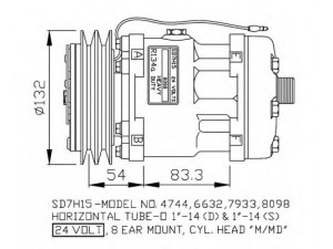 NRF 32135G kompresorius, oro kondicionierius