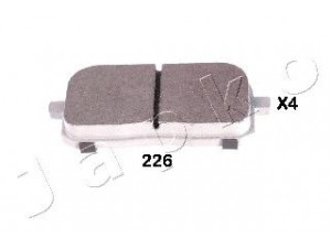 JAPKO 51226 stabdžių trinkelių rinkinys, diskinis stabdys 
 Techninės priežiūros dalys -> Papildomas remontas
V9118B008, 04466-18010
