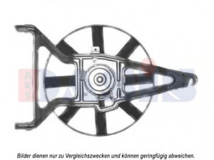 AKS DASIS 068340N ventiliatorius, radiatoriaus 
 Aušinimo sistema -> Radiatoriaus ventiliatorius
125350, 125356, 125357, 95630076