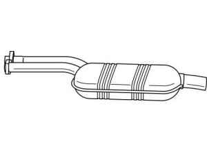 AKS DASIS SG35449 vidurinis duslintuvas