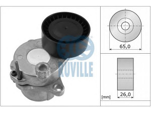 RUVILLE 57521 įtempiklio svirtis, V formos rumbuotas diržas 
 Diržinė pavara -> V formos rumbuotas diržas/komplektas -> Įtempiklis
651 200 13 70