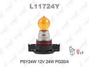 LYNXauto L11724Y lemputė, rūko žibintas