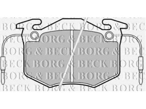 BORG & BECK BBP1370 stabdžių trinkelių rinkinys, diskinis stabdys 
 Techninės priežiūros dalys -> Papildomas remontas
424879, 424881, 424884, 425021
