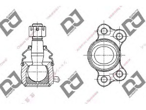 DJ PARTS DB1312 atramos/vairo trauklė 
 Ašies montavimas/vairavimo mechanizmas/ratai -> Sujungimai -> Atramos/vairo trauklė
4443003000, 4443003011