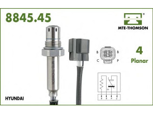 MTE-THOMSON 8845.45.042 lambda jutiklis 
 Variklis -> Variklio elektra
39210-22600, 39210-22610, 39210-22620