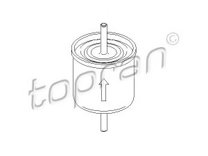 TOPRAN 300 051 kuro filtras 
 Techninės priežiūros dalys -> Papildomas remontas
1 022 150, 1 094 371, 6 594 603