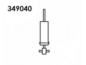 KYB 349040 amortizatorius 
 Pakaba -> Amortizatorius
4162A050, 5206LC, 5206LE