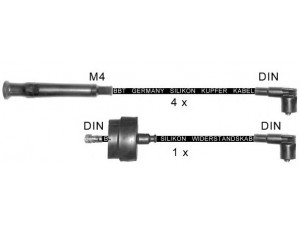 BBT ZK1033 uždegimo laido komplektas 
 Kibirkšties / kaitinamasis uždegimas -> Uždegimo laidai/jungtys
60538002, 60538003, 60568852