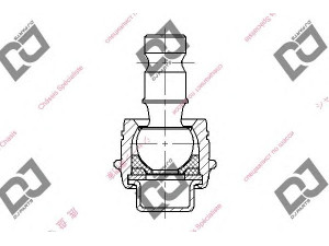 DJ PARTS DB1180 atramos/vairo trauklė 
 Ašies montavimas/vairavimo mechanizmas/ratai -> Sujungimai -> Atramos/vairo trauklė
54530-3B000, 545303B000