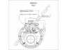 PRESTOLITE ELECTRIC 880642Z kintamosios srovės generatorius
A573, 1193473, 8112273, 3253138