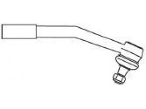 FRAP 894 skersinės vairo trauklės galas 
 Vairavimas -> Vairo mechanizmo sujungimai
95496044