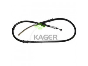 KAGER 19-6142 trosas, stovėjimo stabdys 
 Stabdžių sistema -> Valdymo svirtys/trosai
597701C300