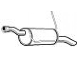WALKER 23687 galinis duslintuvas 
 Išmetimo sistema -> Duslintuvas
1730JZ, 1730KA, 1730JZ