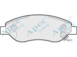 APEC braking PAD1576 stabdžių trinkelių rinkinys, diskinis stabdys 
 Techninės priežiūros dalys -> Papildomas remontas
1605355, 93189822