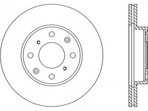 OPEN PARTS BDR1204.20 stabdžių diskas 
 Stabdžių sistema -> Diskinis stabdys -> Stabdžių diskas
45251SB2780, 45251SB2781, 45251SB2782