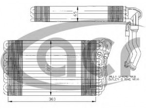 ACR 310121 garintuvas, oro kondicionierius 
 Oro kondicionavimas -> Garintuvas
0008309858, A0008309858