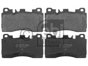 FEBI BILSTEIN 116139 stabdžių trinkelių rinkinys, diskinis stabdys
006 420 08 20