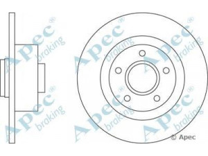 APEC braking DSK2678 stabdžių diskas 
 Stabdžių sistema -> Diskinis stabdys -> Stabdžių diskas
402020005R, 432020021R