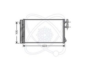 ELECTRO AUTO 30E0031 kondensatorius, oro kondicionierius 
 Oro kondicionavimas -> Kondensatorius
64509169789, 64536930039, 64539169526