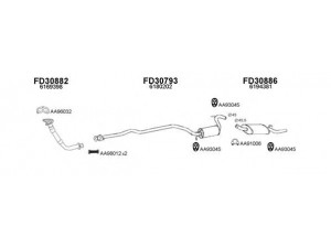 VENEPORTE 300298 išmetimo sistema 
 Išmetimo sistema -> Išmetimo sistema, visa