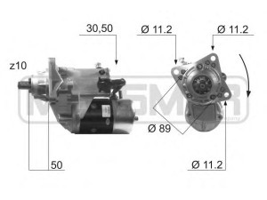 MESSMER 220480 starteris 
 Elektros įranga -> Starterio sistema -> Starteris
2995138, 99432760
