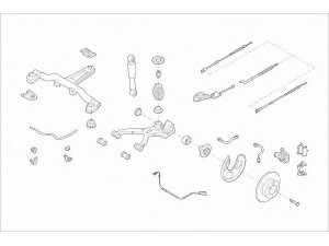 SACHS FORD-GALAX-RS001 vairavimo mechanizmas; rato pakaba 
 Ašies montavimas/vairavimo mechanizmas/ratai -> Prekių paieška pagal schemą