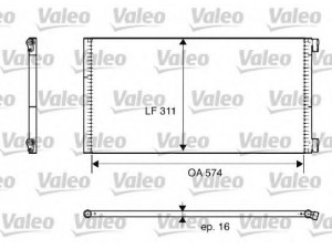 VALEO 817684 kondensatorius, oro kondicionierius 
 Oro kondicionavimas -> Kondensatorius
46788049