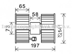 PRASCO BW8483 elektrovariklis, vidinis pūtiklis 
 Šildymas / vėdinimas -> Orpūtė/dalys
64113453729, 64116900685, 64119071946