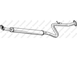 BOSAL 283-377 vidurinis duslintuvas 
 Išmetimo sistema -> Duslintuvas
FS05-40-300A, FS05-40-300B, FS05-40-300C