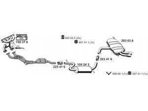 ERNST 010408 išmetimo sistema 
 Išmetimo sistema -> Išmetimo sistema, visa