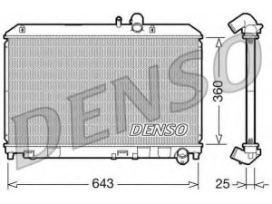 DENSO DRM44013 radiatorius, variklio aušinimas 
 Aušinimo sistema -> Radiatorius/alyvos aušintuvas -> Radiatorius/dalys
N3H115200C