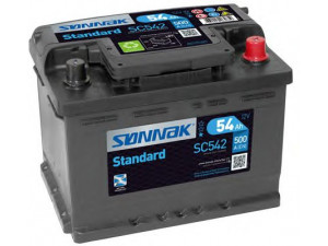 SONNAK SC542 starterio akumuliatorius; starterio akumuliatorius 
 Elektros įranga -> Akumuliatorius
61 21 8 377 129, 51018461, 5600KX