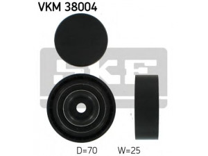 SKF VKM 38004 kreipiantysis skriemulys, V formos rumbuotas diržas 
 Diržinė pavara -> V formos rumbuotas diržas/komplektas -> Laisvasis/kreipiamasis skriemulys
047 145 276 B, 11 28 1 726 343